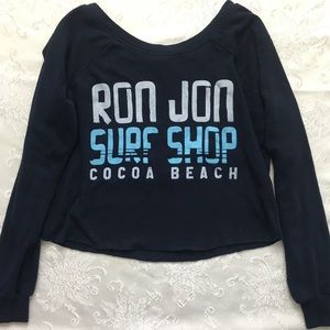 Ron Jon Cropped Sweatshirt